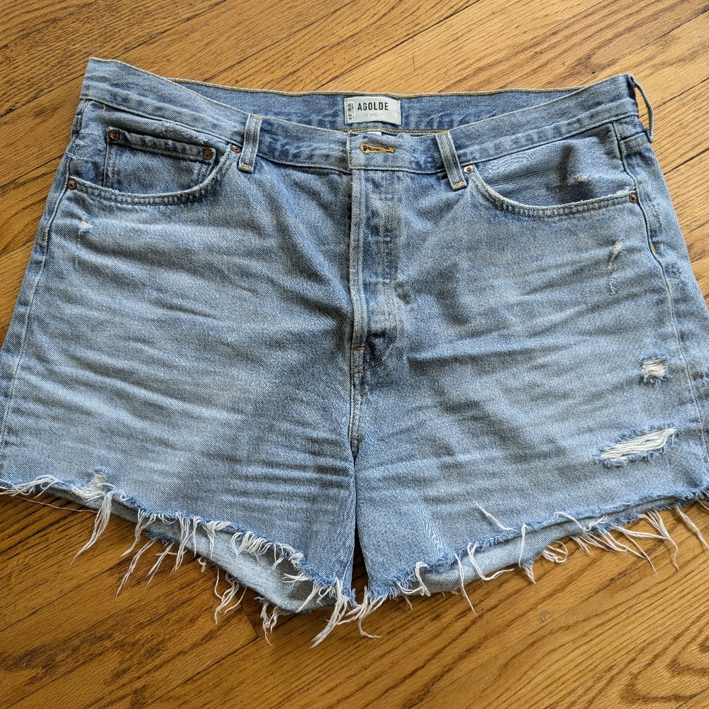 AGOLDE Parker Long Shorts